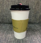 ถ้วยกาแฟ Takeaway กระดาษแข็งแขนความแข็งสูงด้วยขนาดที่กำหนดเอง