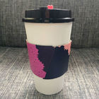 เครื่องดื่มร้อนถ้วยกระดาษแขนเสื้อสำหรับกาแฟขนาดที่กำหนดเอง Odm Oem Cmyk สีเต็มรูปแบบ