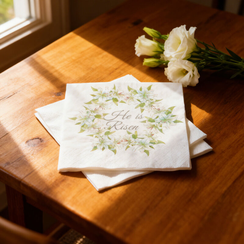 30*30cm Napkin Tissue Paper Virgin Bamboo Pulp Disposable Square Tissue Paper Napkin Custom Embossed Folded Dinner Napkins Bulk Packaging