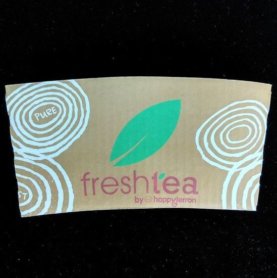 ถ้วยกระดาษย่อยสลายได้แขน 12oz กาแฟร้อนเกรดอาหารกระดาษคราฟท์ลูกฟูก
