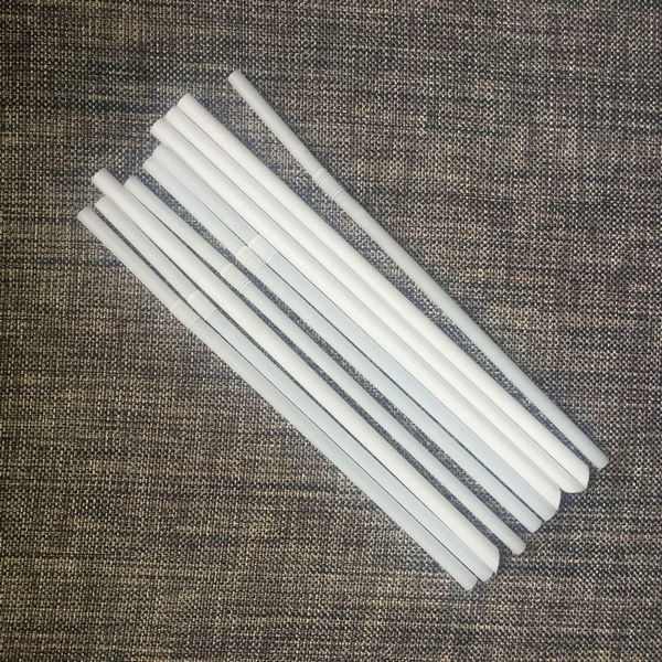หลอดกระดาษ Bendable ที่สามารถย่อยสลายได้, หลอดกระดาษรีไซเคิลธรรมชาติ Corn Eco Pla